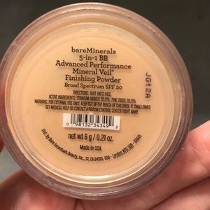 Bare minerals tinted veil finishing powder